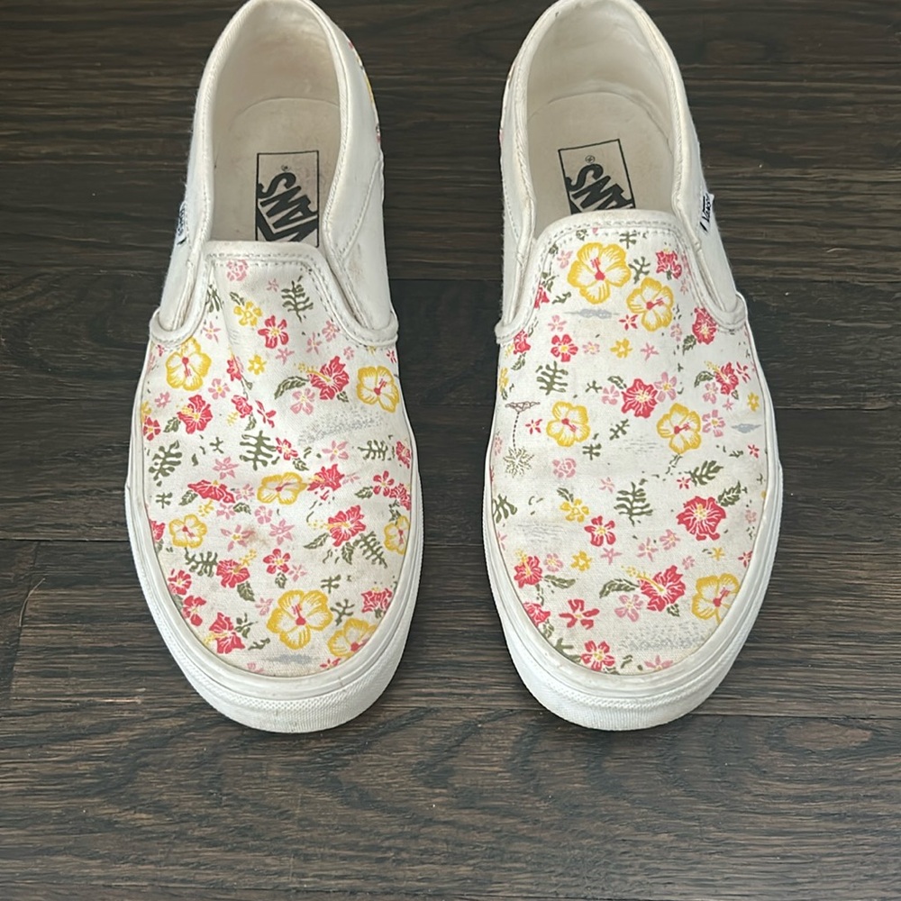 Floral Vans